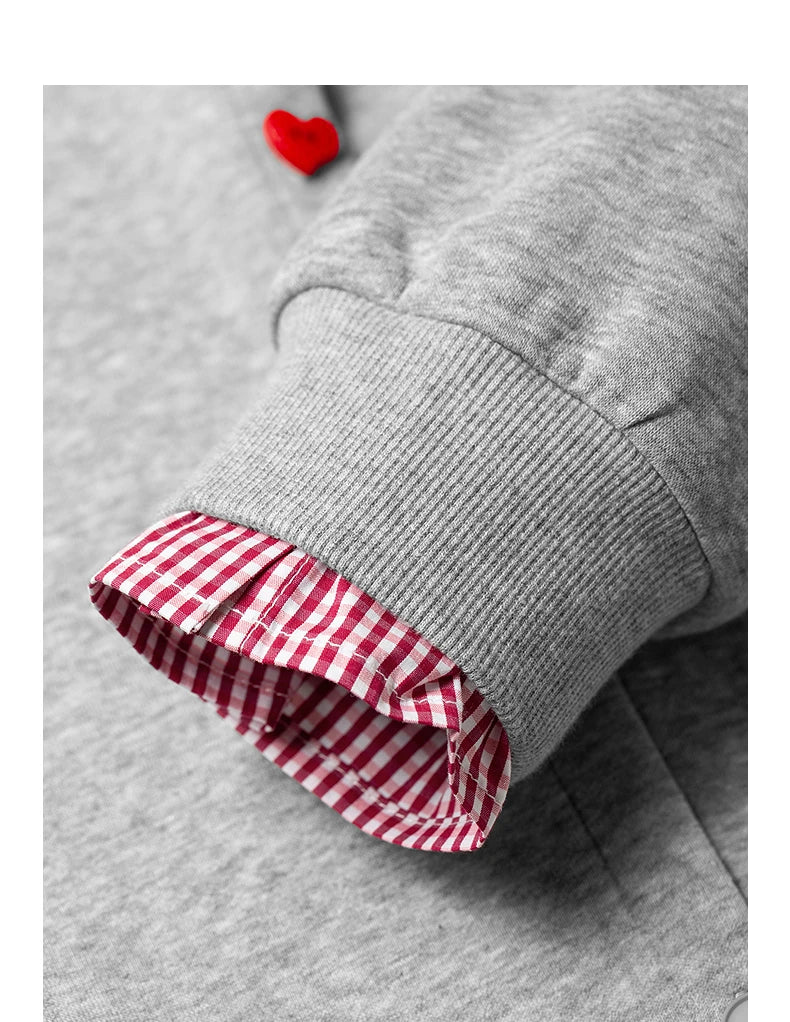 Women's Plaid Patchwork Cotton-Blend Jacket