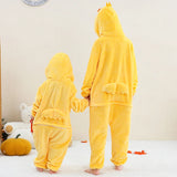 Kids' Capybara Flannel Onesie