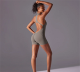 High-Intensity Compression Yoga Jumpsuit