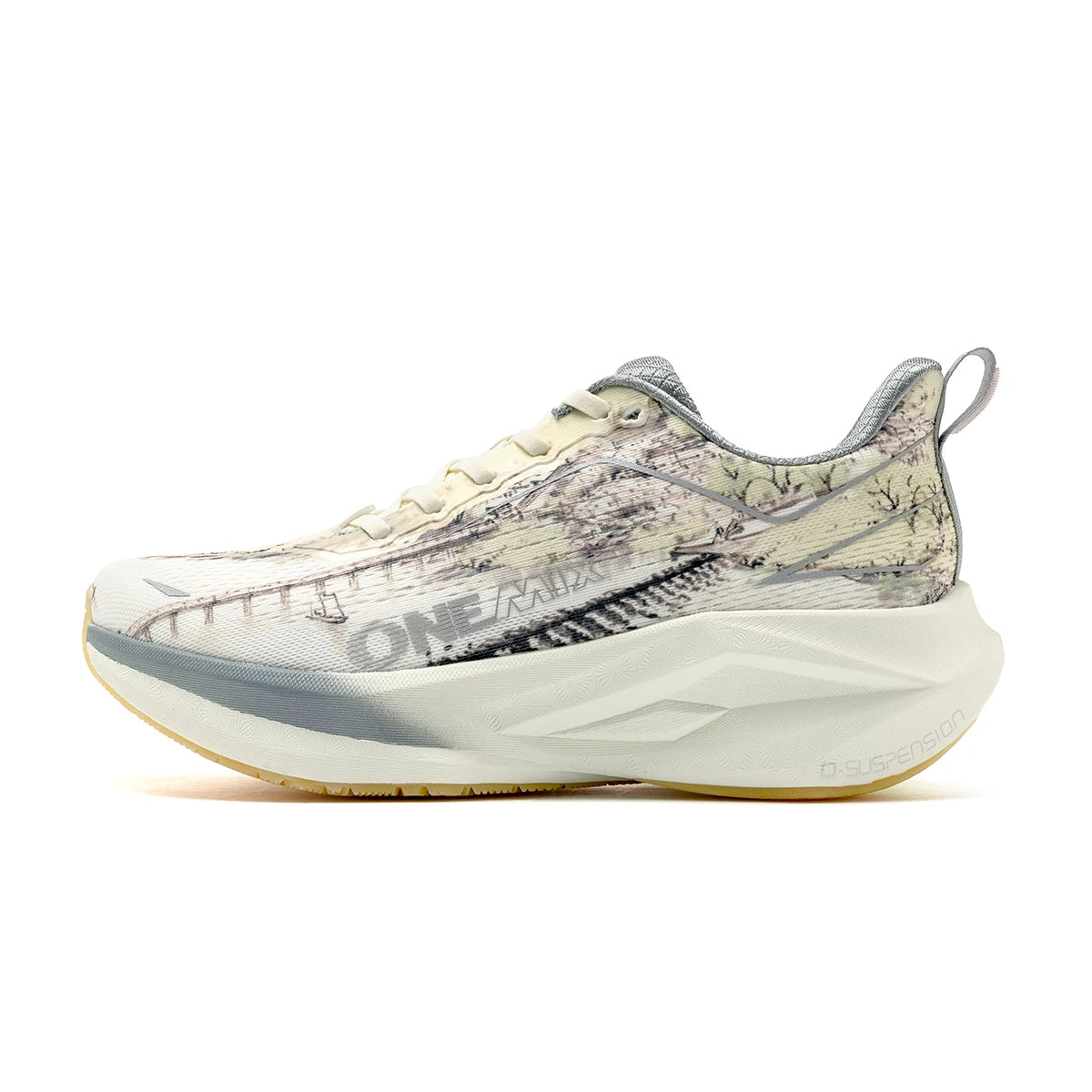 ONEMIX 2026 Men's Running Shoes Super Lightweight Outdoor Athletic Training Jogging Sneakers Anti-Slip Wear-Resistant Walking