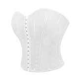 Leopard Print Strapless Corset Crop Top - USA Made Quality