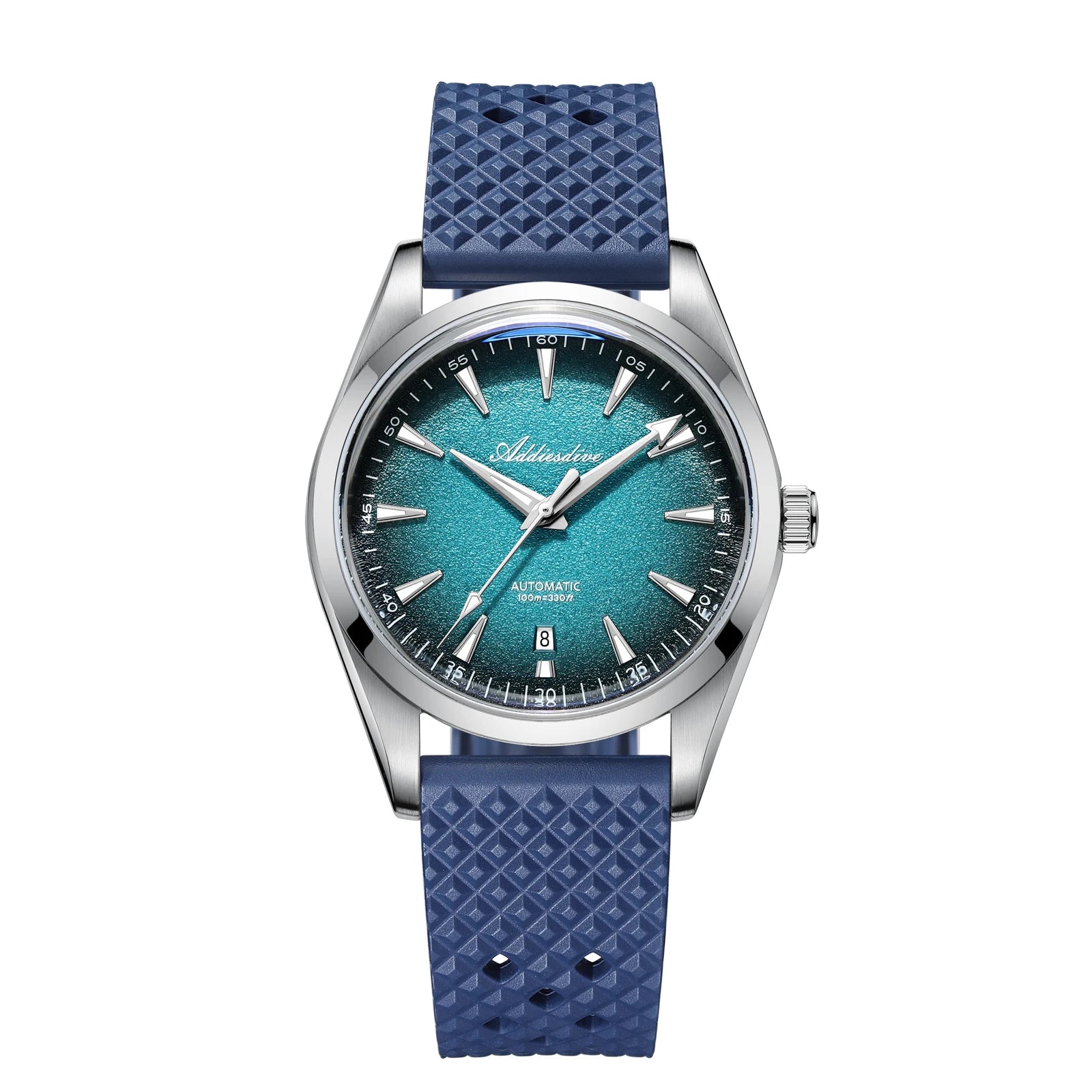 ADDIESDIVE Japan 8215 Men's Watch Bubble Mirror Glass Dress Automatic Mechanical Watch Super Luminous Luxury New Watches For Men