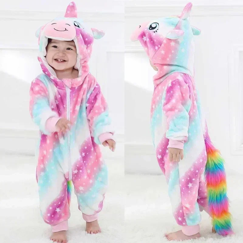 Cozy Lion King Baby Kigurumi Jumpsuit