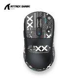 Attack Shark X3 PixArt PAW3395 Bluetooth Mouse,26000dpi,Wireless Tri-Mode Connection,Lightweight Macro Gaming Mouse