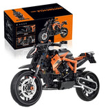 1:8 Motorbike Model Building Blocks Sets Racing Moto Bricks Toys Kids Boys Children Birthday Gifts Adult MOC Technical 579Pcs