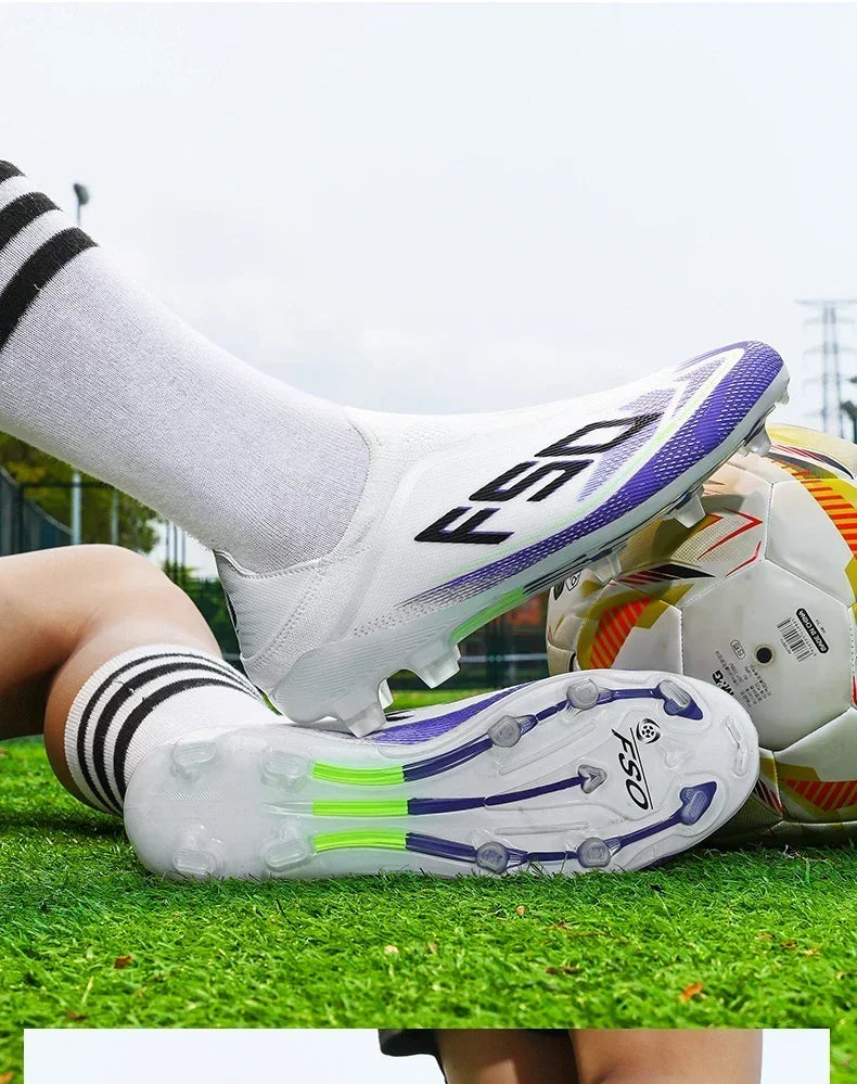 Men's Football Boots – Lace-Up Soccer Cleats
