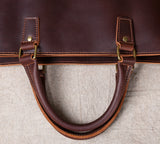 Original Ultra-Simple High Quality Men's Leather Document Baotou Layer Cowhide Computer Bag Business Trip Office Handbag