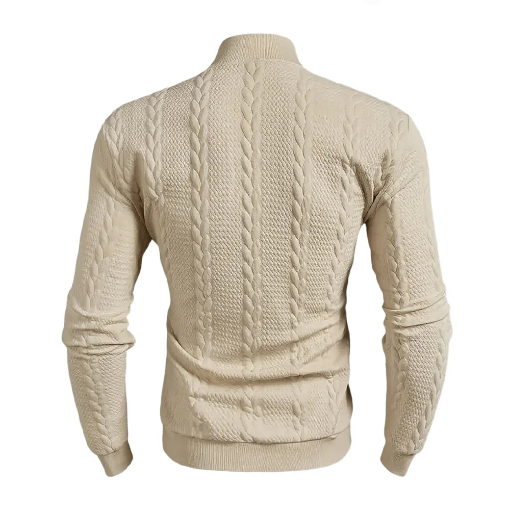 Men's Turtleneck Knit Sweater