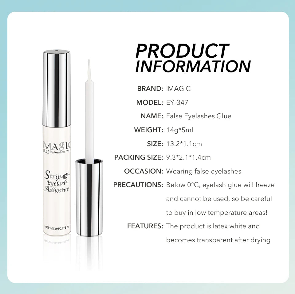 5ml Professional Eyelash Extension Glue – Fast Dry, Waterproof & Clear