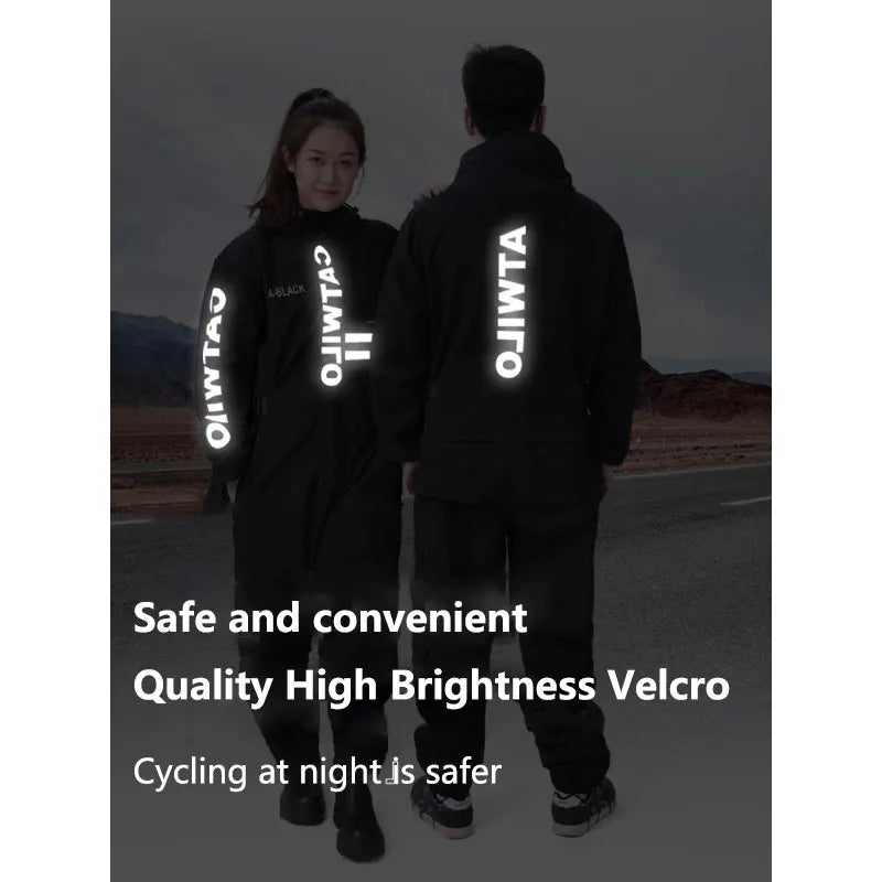Unisex Waterproof Riding Jumpsuit Raincoat