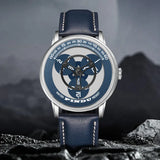 PINDU Watches Miyota 8215 Movement Mechanical Watch Men's Watch Luxury Rotating Dial Luminous Stainless Steel Case Clock Reloj