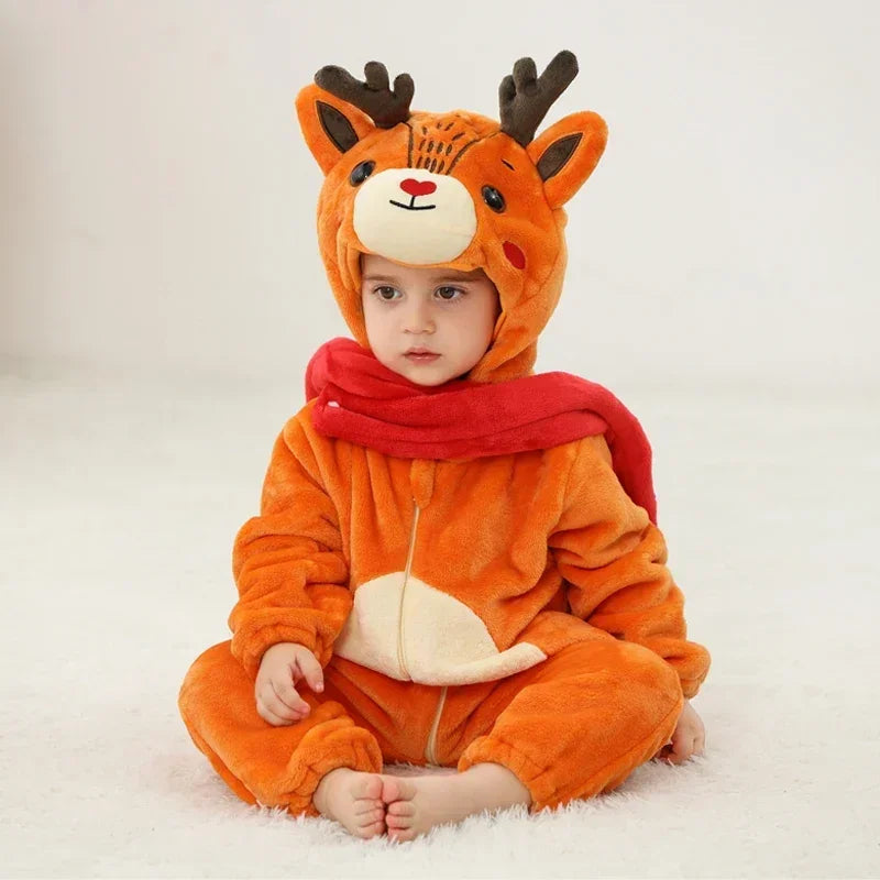 Cozy Lion King Baby Kigurumi Jumpsuit