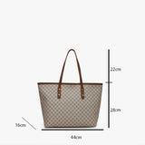 Large Capacity PU Leather Tote