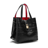 CH Woven Tote Bag – Vintage Style, Large Capacity