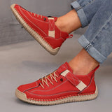 Women's Retro Leather Loafer Boots – Mid Top