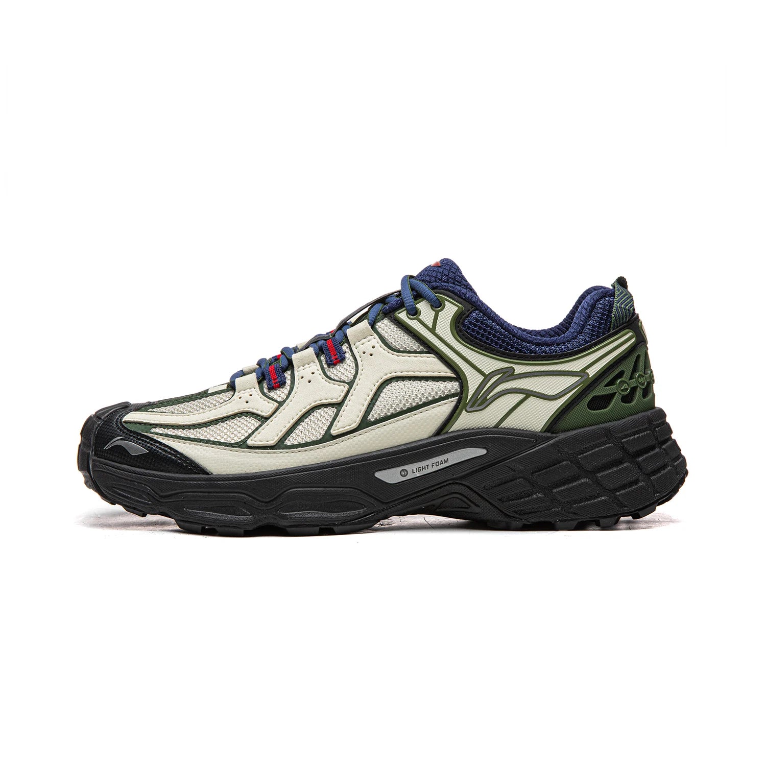 Li-Ning Unisex CLY SHADE Outdoor Hiking Shoes LIGHT FOAM Cushioning Soft Reflective LiNing Casual Sneakers AHTV033