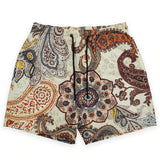 Rose Embroidered Hip Hop Shorts