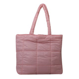 Winter Padded Shoulder Bag for Women Large Capacity Top HandleBag Winter Quilted Cloud Handbag Shopping Bags Bolsas Para Mujeres