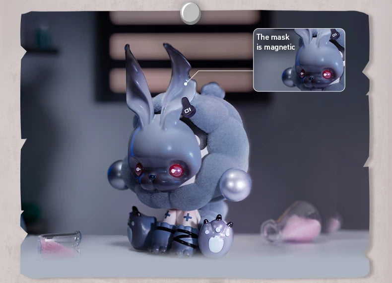Pop Mart Skullpanda The Mare of Animals Series Blind Box Guess Bag Mystery Box Toys Doll Cute Anime Figure Ornaments Gift