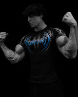 2026 New Men's Gym Compression Shirt Quick Dry Muscle Training Tee High Stretch Athletic Top for Men Summer GYM T-shirt Men's
