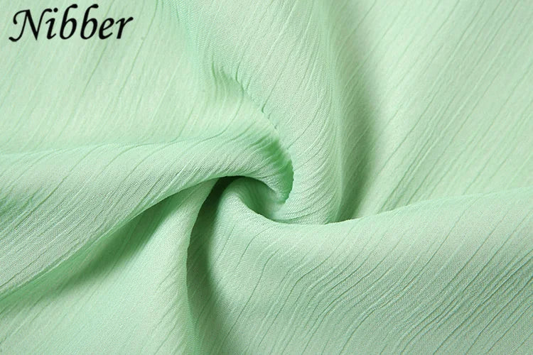 Elegant Ruffle Backless Summer Dress