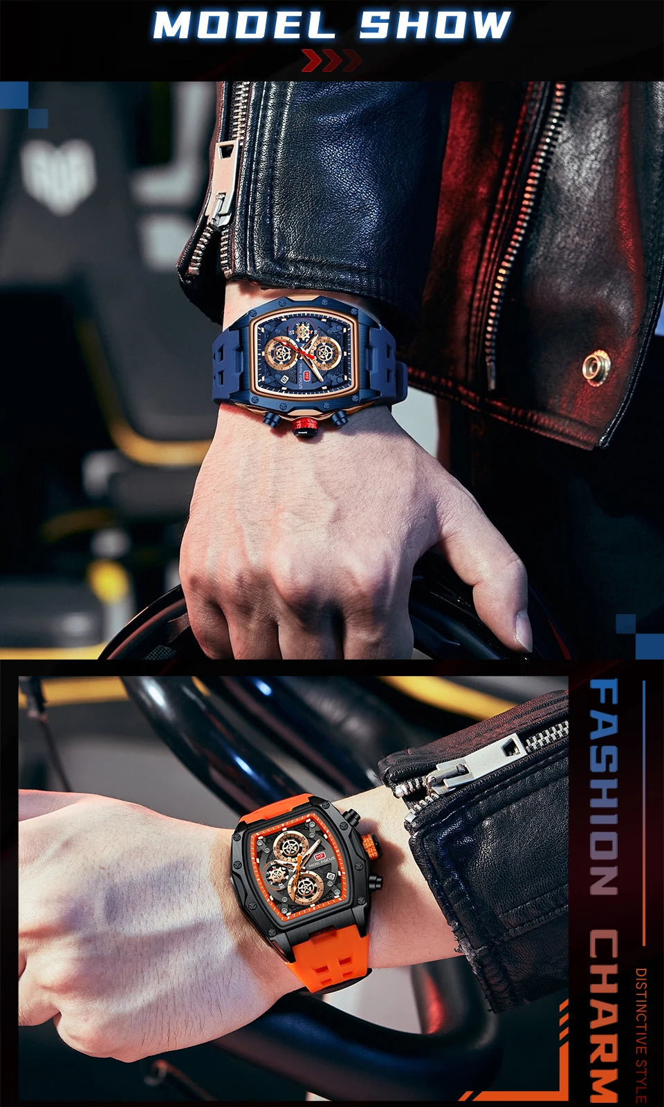 MINI FOCUS Warrior Chronograph Men’s Watch