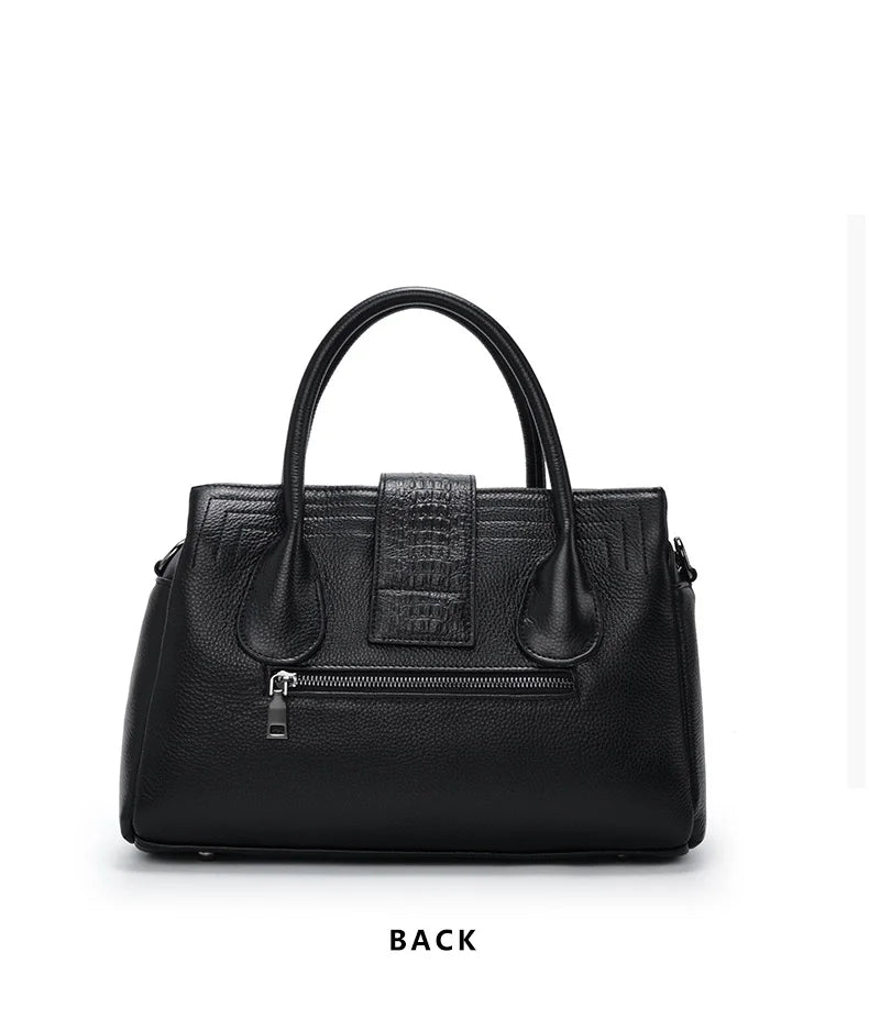 Aidanni Genuine Leather Women's Bag 2026 New Versatile Shoulder & Crossbody Bag, Fashion Ladies Handbag for Elegant Women