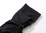 Harajuku Streetwear Zippered Cloak Hoodie