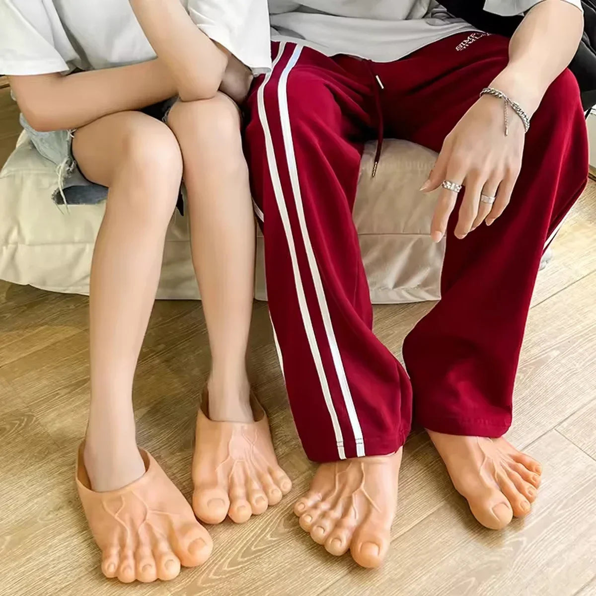 Playful Big Foot Costume Slippers