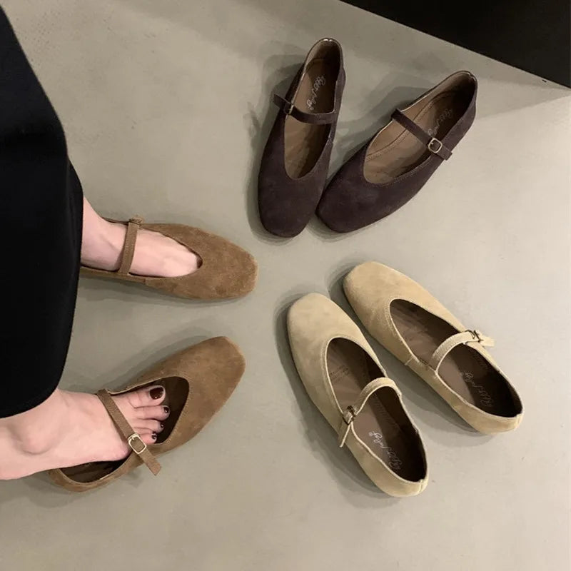 Bailamos Women's Elegant Ballet Flats | Slip-On