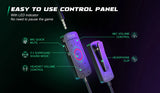 FIFINE Headset,3.5 mm jack&USB Headphone with 7.1 Surround Sound/volum contral/Mute switch for PC/MAC/PS4/PS5 Mixer-H9