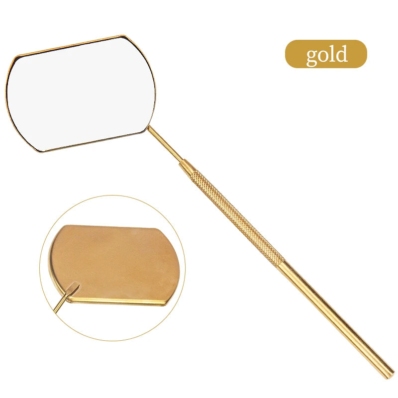 Moon-Shaped Eyelash Extension Mirror