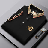 Men's Embroidered Polo Shirt – Breathable Summer Style