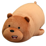 We Bare Bears Plush Trio – Grizzly, Panda & Ice Bear