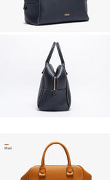CHCH Women's Crossbody Bag Autumn Large Capacity Pillow Bag Hidden Blue Zipper Wide Shoulder Strap Travel Bag