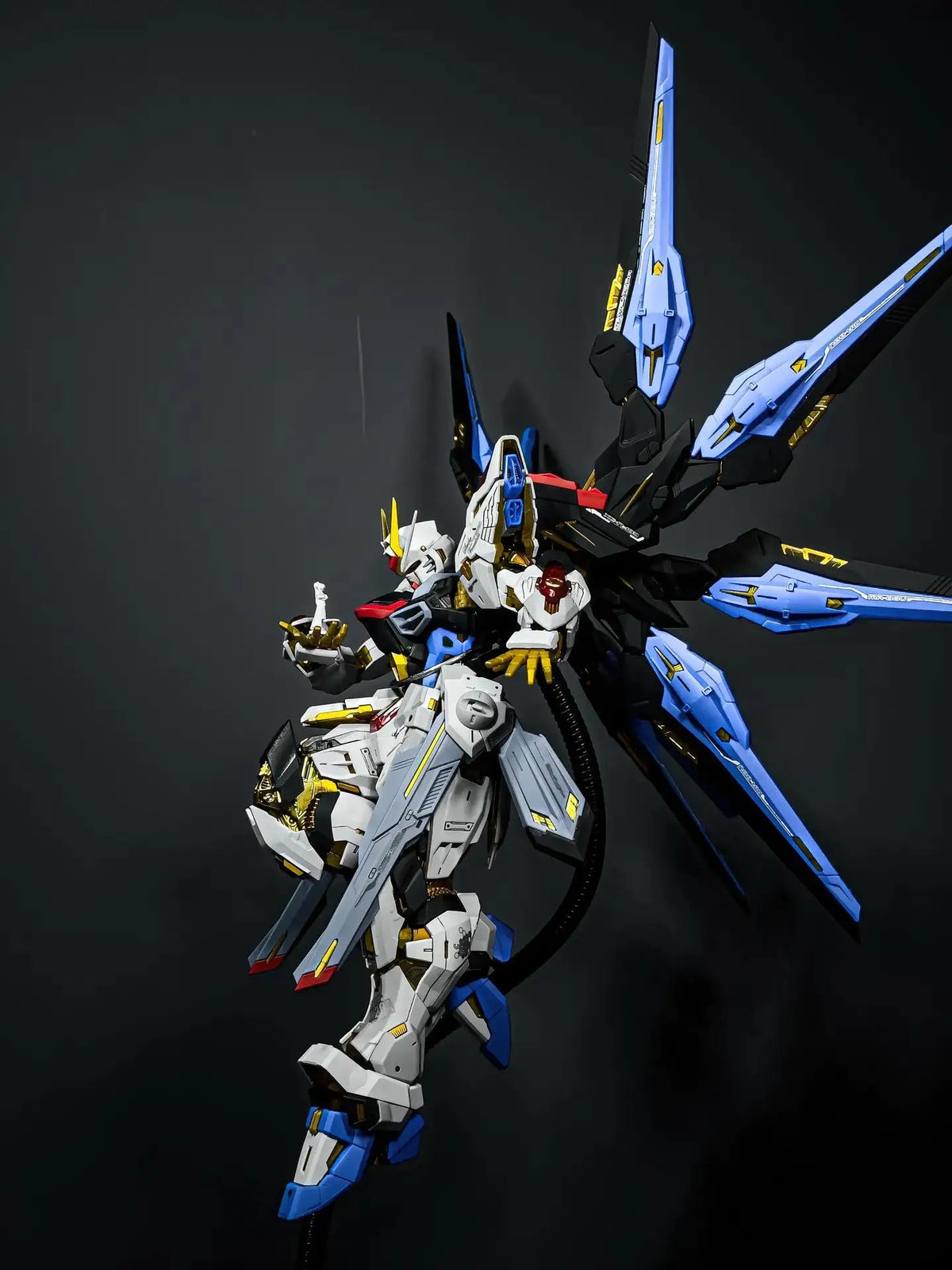 New CHANGLONG Model 7701 Mgex Zgmf-X20a Strike Freedom Plastic Skeleton Kits Anime Action Figure Robot Plastic Model Gifts Toys