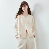 Women's Plaid Patchwork Cotton-Blend Jacket