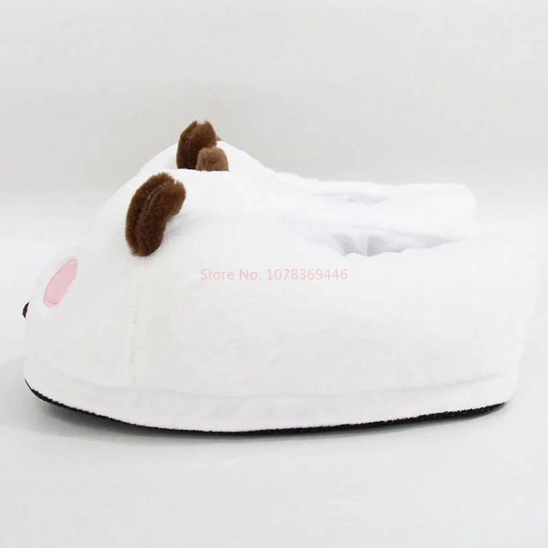 Panda Bubu & Yier Plush Slippers - Unisex Indoor Cotton Shoes