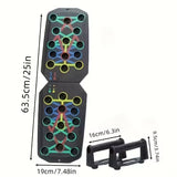 Portable Push-Up Board Set with Handles – Full Body Trainer
