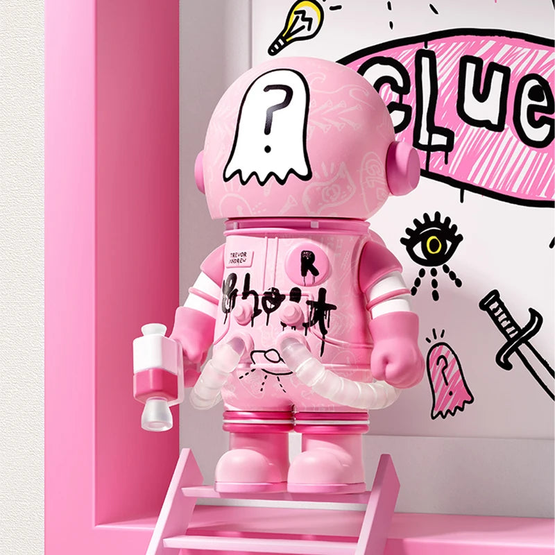 POP MART MEGA SPACE MOLLY 100% Series 4 Blind Box Guess Bag Mystery Box Toys Doll Cute Figure Desktop Ornaments