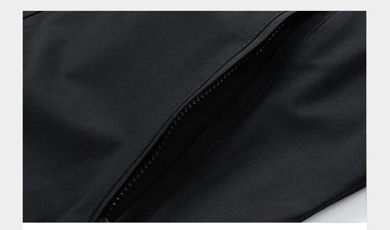 Men's Hooded Windbreaker Zip Jacket – Cargo Style