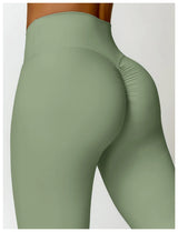 2-Piece Women's High-Waist Yoga Set – Seamless Long Sleeve Workout Suit