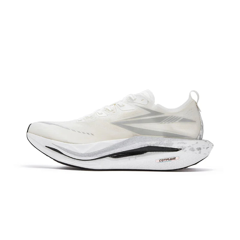 361 Degrees Flame 5 Men's Running Shoes Carbon Plate Breathable Stable Rebound Grippy Durable Marathon Male Sneakers 672612213