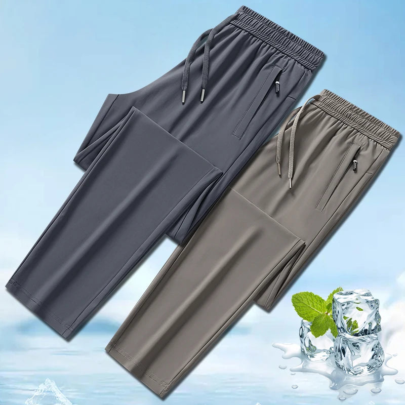 Men's Lightweight Stretch Summer Trousers
