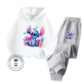 Disney Stitch Long Sleeve Hoodie & Pants Set