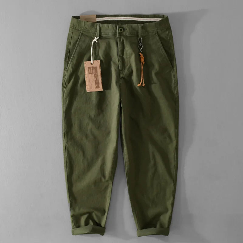 Men's Vintage Wide-Leg Cargo Trousers | LFFMHMT