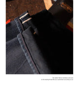 Red Tornado Officer Trousers – 14oz Indigo Selvedge Denim