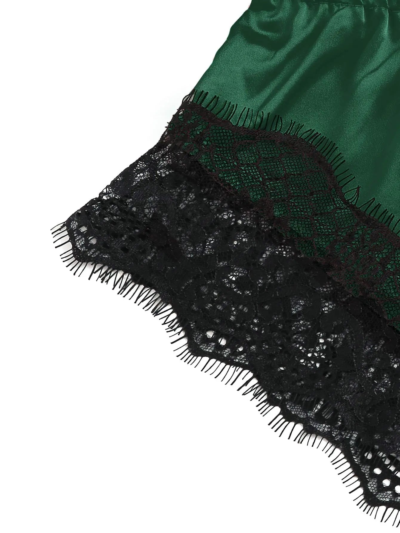 Women’s Plus Size Lace 2-Piece Pajama Set