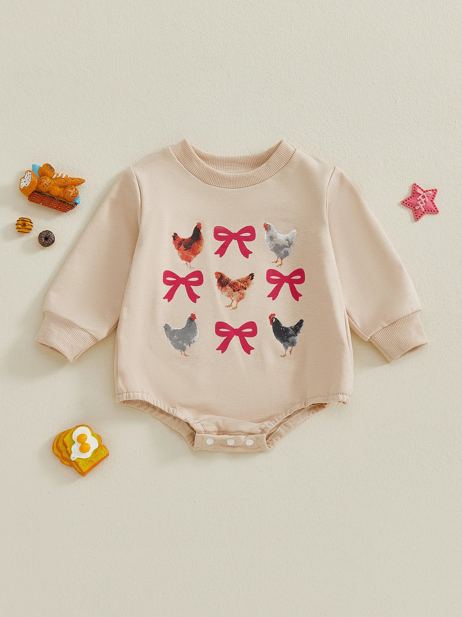 Cozy Animal Print Infant Winter Jumpsuit