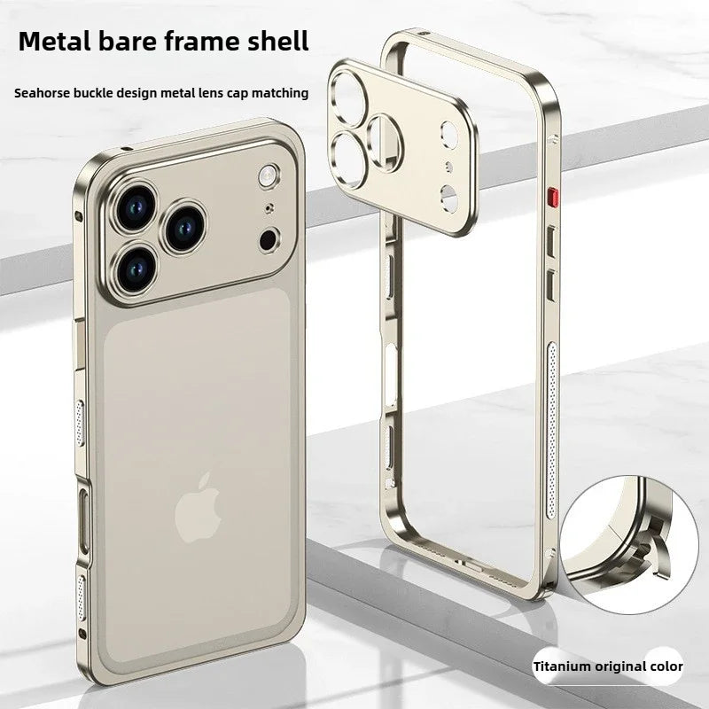 CNC Alloy Bumper Case with Lens Protection